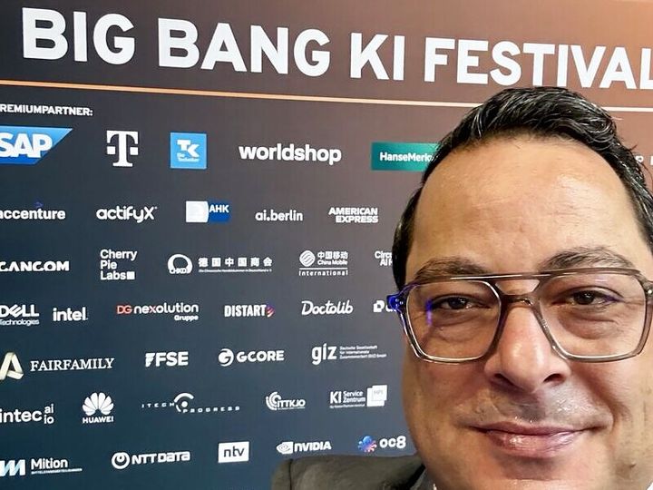 Roman Salem auf dem BIG BANG KI Festival 2026