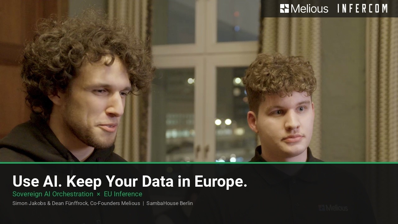 The Melious × Infercom Pitch - SambaHouse Berlin